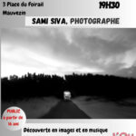 affiche conférence Sami Siva - photo journaliste en zone de conflits le 8 mars à 19h30