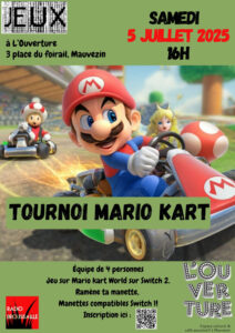 affiche tournoi
